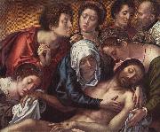 Pieta in the Haneton triptych Bernard van orley